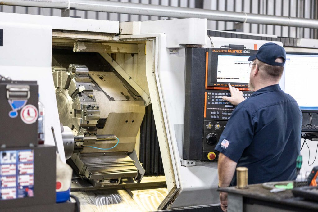 CNC Lathe | Custom Machine Works