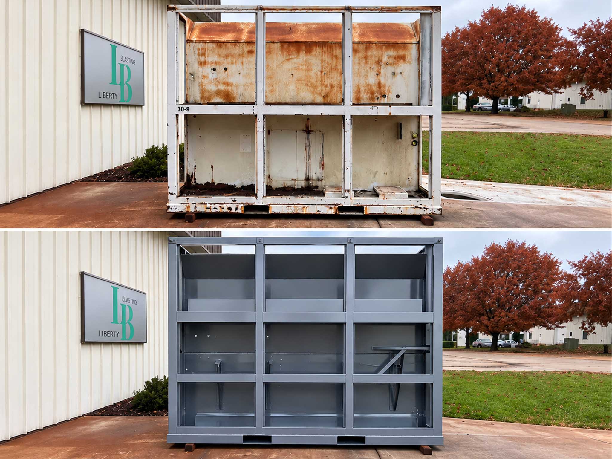Liberty Blasting - Before and After